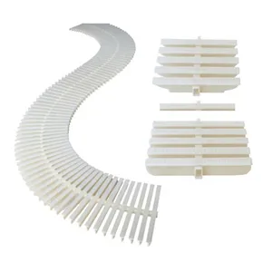 PP/ABS 18cm 20cm 25cm 30cm Anti-slip Swimming Pool Grilles Plastic Overflow Pool Grating thumbnail-1