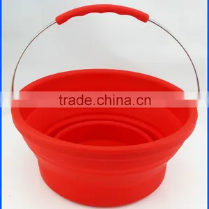 Hot Selling Silicone Pack-away Bucket thumbnail-2