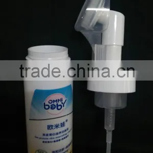150ml Plastic Cosmetic Foam Pump Bottle With Soft Brush thumbnail-1