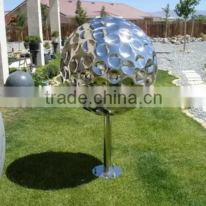 Stainless Steel Garden Metal Polished Sculpture thumbnail-2