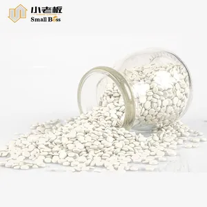 Manufacturer High Quality Low Price PVC Plastic Compound Granules Extrusion Rigid PVC Corrugated Conduit Granules PVC Pellets thumbnail-6