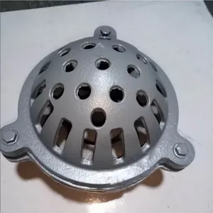 ANSI 4in Bottom Foot Valve 150lb Stainless Steel Cast Steel CF8 Lift Strainer Flange SS304 Screen for Fluid Control Systems thumbnail-6
