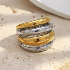 Stainless Steel Ring Jewelry 316L 1 Year Warranty Custom Design Bulk Wholesale Factory Direct Price thumbnail-1