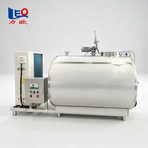 High Efficiency Cooling Corrosion Resistant Stainless Steel Liquid Food Chilling Tank Sealed Fresh-Keeping Tank For Beverage Factory Production thumbnail-1