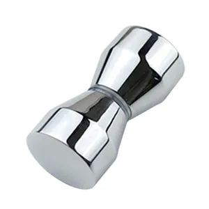 Glass Door Knob Handle for Bathroom Doors thumbnail-2