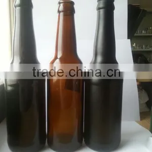 Manufacturers Supply 330ml Black Glass Beer Bottles thumbnail-2