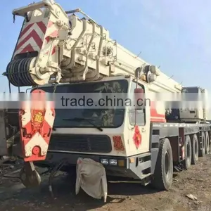 Used Krupp 160t All Terrain Crane Second Hand Hydraulic Engine Used Grove 180t US Made All Terrain Crane Used Year 1996 thumbnail-1