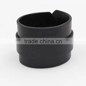 Custom Production Europe Genuine Punk Leather Wrist Band thumbnail-1