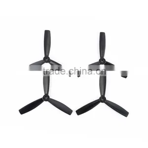 Black 2 Pair 5045 Bull Nose 3-Blade Strengthen CCW CW Propellers thumbnail-2