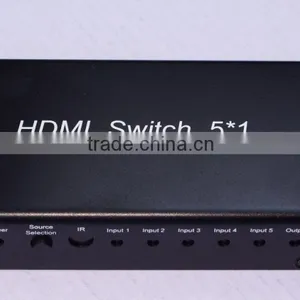 2016 Chinese Great Promotion 5X1 HDMI Switcher Mini V1.3 Switcher With Remote thumbnail-2