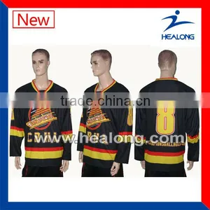 Wholesale Sports Hockey Uniforms Custom Sublimation Ice Hockey Uniforms thumbnail-1