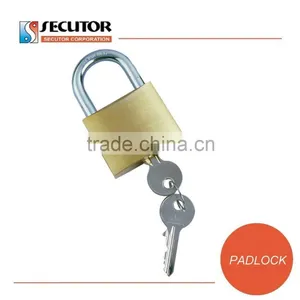 Taiwan Luggage Small Mini Brass Key Padlock Lock thumbnail-2