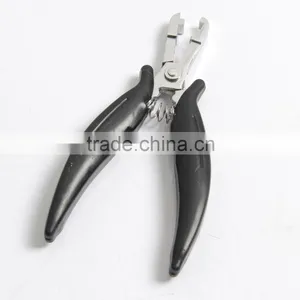 2016 Hot Selling Stainless Steel Hair Extension Pliers Function Clamp Plier Metal Micro Plier thumbnail-3