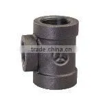 Black Beaded Malleable Pipe Fitting TEE BS STANDARD thumbnail-4