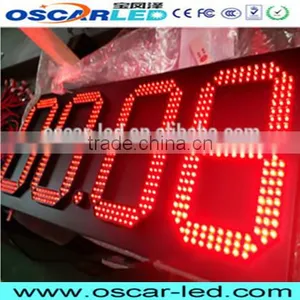 Led Sign Gas Station 88.88 Led 12 Inch 7 Segment Led Dislay Digital Board Different Inch Price Led Screen Sign thumbnail-1