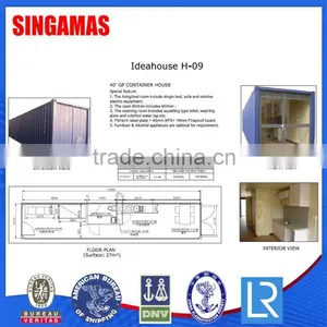40GP Container House For Cafe Shop thumbnail-1
