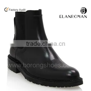 Italian Fashion Leather Boots Shoes Men for Outdoor thumbnail-1