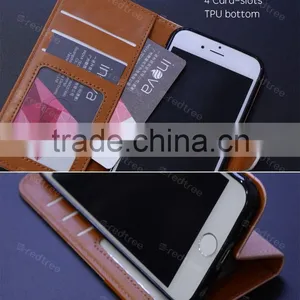 Lucky Flower 3D Printed Flip Card Slot Hand Phone Cover Case thumbnail-3