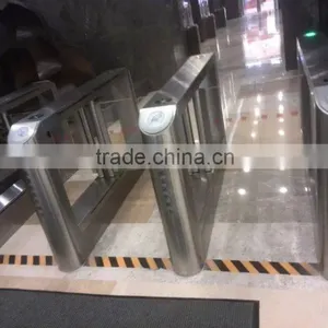 Swing Doors Turnstile With QR Code Reader thumbnail-1