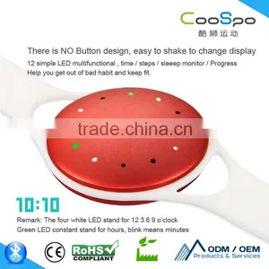 Mini Silicon Bluetooth Wristband Pedometer With App thumbnail-4