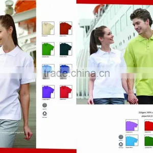 High Quality Fashion Couple Polo Shirt , Custom Polo Shirt Design thumbnail-2