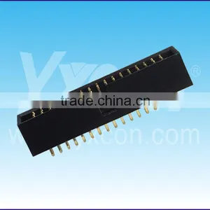Dongguan Supplier 2.54mm Pitch UL Certificate Straight Dual Row Box Header Connector thumbnail-6