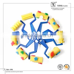 Cheap School Supplies Plastic Handle Spong Paint Roller For Kids Diy thumbnail-1