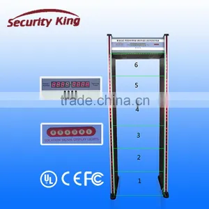 Courts Door Frame Metal Detector Gate / Body Scanner Metal Detector For Security Check thumbnail-1