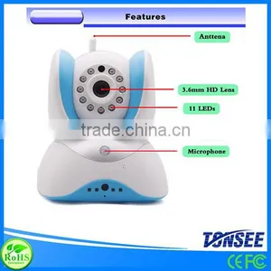 Home Security System Wireless With Camera,1.0mp Waterproof Wifi-friendly Baby Monitor thumbnail-4