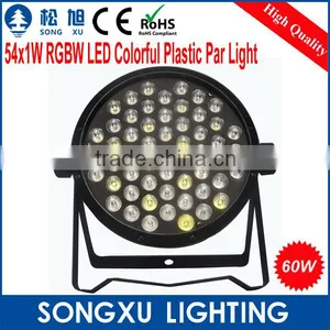 High Power Par Led Light 54x1w Led Par 64 Club Wedding Lighting thumbnail-1