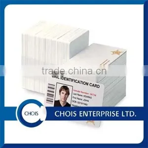 OEM Plain White PVC ID Card thumbnail-3