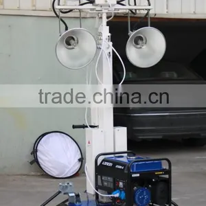 5M Height, 5KW Generator Mobile Light Tower thumbnail-3