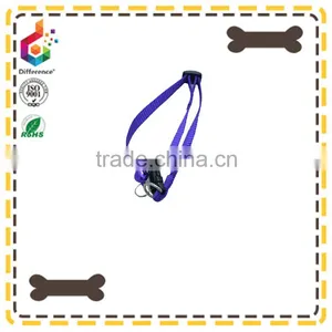 Purple Nylon Rope Collar With a Ring Bell thumbnail-3