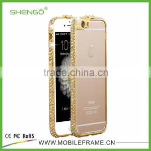 New Design Metal Diamond Bumper Phone Case/Good Price Phone Case thumbnail-1