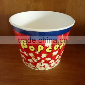 Disposal Recycled Cheap Customized Paper Cups for Popcorn thumbnail-1