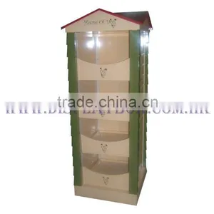 House Wooden Display Rack thumbnail-1