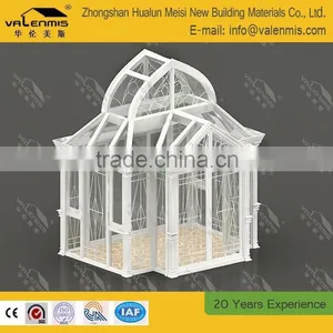 High Quality Balcony Aluminum Glasshouse Design for Villas thumbnail-1