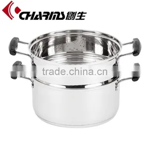 New Arrival Stainless Steel Induction Steam Cooking Pot Steamer thumbnail-5