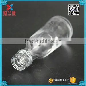 High Quality 50ml Clear Liquor Whiskey Glass Bottle for Sale thumbnail-1