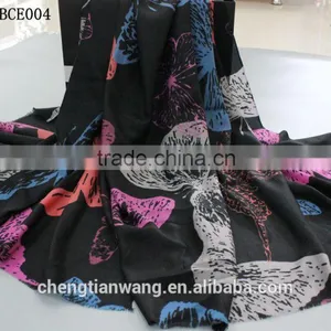 High Quality Women 100% Wool Scarf thumbnail-2