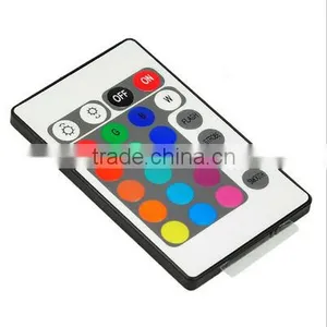 NEW 24 Key IR Remote Control For Changeable Color 5050 3528 RGB LED Light Strip thumbnail-2
