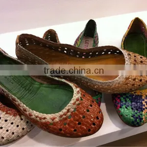 HAND WOVEN LEATHER SHOE UPPERS thumbnail-4