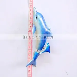 5.5 Inch Plastic Pearl Powder Dolphin Fridge For Magnets, Beach Souvenir Magnet thumbnail-6