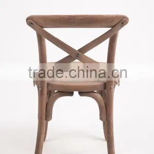Children Room Wholesale Baby Wood Cross Back Armless Chair /baby Sitting Chair(CH-614S-OAK) thumbnail-2
