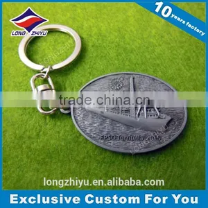 Matte Silver 3D Metal Marvel Keychain With Factory Price thumbnail-6