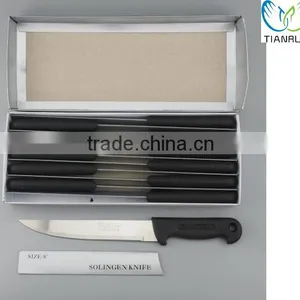 2016 Hottest 12pcs 8" Steak Knife Set in Box thumbnail-1