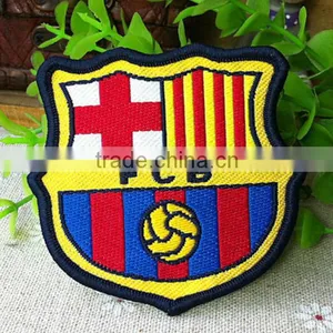6.5*6.5cm Logo Gersey Football Patches Woven Label Badge Embroider Patch Iron On Patches Appliques thumbnail-1