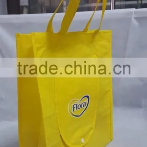 Custom Made Eco-friend Non Woven Folding Sport Bag From China thumbnail-1