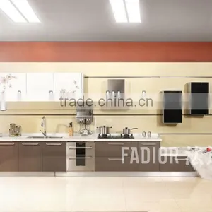 Simple Stainless Steel Kitchen Cabinet Z001 thumbnail-1
