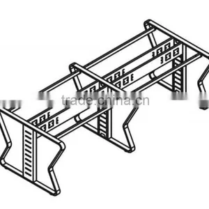 Metal Frame Conference Table, Modern Conference Table, Sytlish Conference Table GZ-89-5-4 thumbnail-4